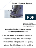 Soil and Waste Disposal System