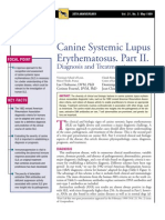 CANINE-Canine Systemic Lupus Erythematosus - Part II