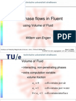 Multiphase Flows in Fluent: Using Volume of Fluid