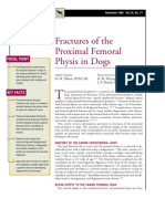 CANINE-Fractures of The Proximal Femoral Physis in Dogs