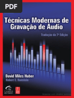Técnicas Modernas de Gravação de Áudio
