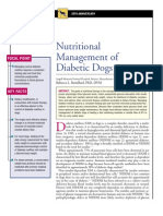 CANINE-Nutritional Management of Diabetic Dogs