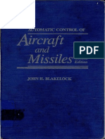 Automatic Control of Aircraft & Missile - Blake Lock