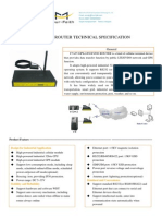 F7a25 Gps+lte&evdo Router Specification