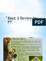 Basic 2 Review For FT