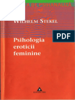 Wilhelm Stekel - Psihologia Eroticii Feminine