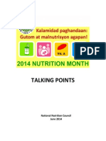 nut month talking pts