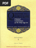 Download Tafsir Al-qurtubi classical Commentary Of The Holy Quran Volume -1 Translated By Aisha Bewley by ZAOnline-Library SN237491144 doc pdf