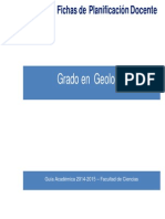 Grado en Geologia PF 2014-2015