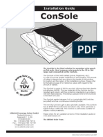 Solar Console Installation Manual