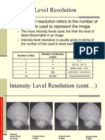 Intensity Level Resolution Refers To The Number of