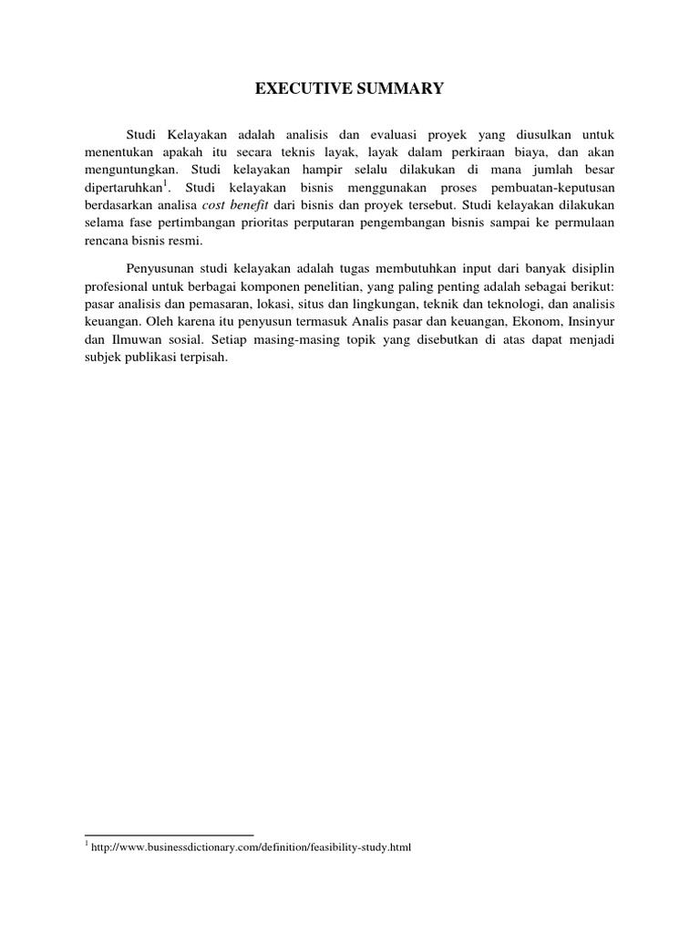 Executive Summary