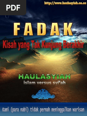Fadak Kisah Yang Tak Kunjung Berakhir Pdf