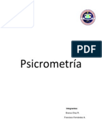 Informe Psicrometría