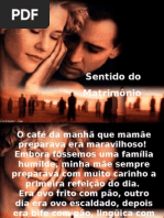 Sentido Do Matrimonio