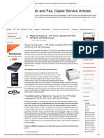 CP1215 Alignment Issues - HP Co... CP1215, CP1510 Printer