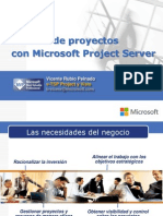 Gestión de Proyectos Con Microsoft Project Server