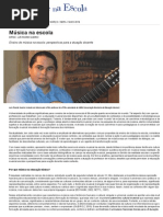 Música Na Escola • Boletim Arte Na Escola • Edição #72 • Março _ Abril _ Maio 2014 • Boletim • Instituto Arte Na Escola