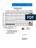 Cademic Alendar: Binus Business School