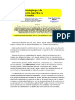 Retos y Estrategias para La Administración Deportiva en Colombia