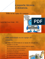 Fallas en Un Equipo de Computo