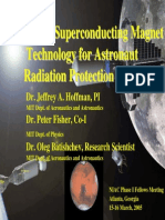 Use of Superconducting Magnet Technology For Astronaut Radiation Protection