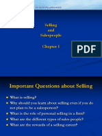 Selling and Salespeople