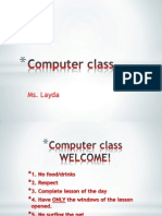 Computer Class Elementary Intro