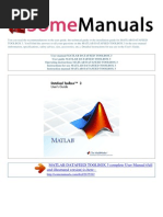 User Manual Matlab Datafeed Toolbox 3 e