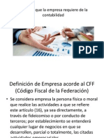 Servicios Que La Empresa Requiere de La Contabilidad