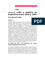 Corrado Música Culta y Política en Argentina 1930-1945