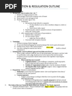 Download Legislation  Regulation Outline Fall 2013 Ellman by achrys13 SN237539839 doc pdf