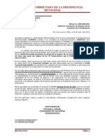 Modelo de Cartas Convenio PDF