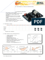 R 449 A.V.R. For Arep or PMG Alternators