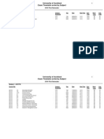 1143 Exam Timetable by Subject