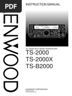 Download Kenwood TS-2000 - Manual English by durasoft SN237559938 doc pdf