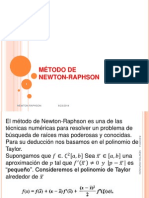 Método de Newton Raphson