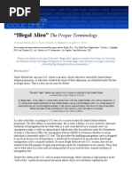 Download Illegal Alien - The Proper Terminology by Federation for American Immigration Reform SN237567249 doc pdf