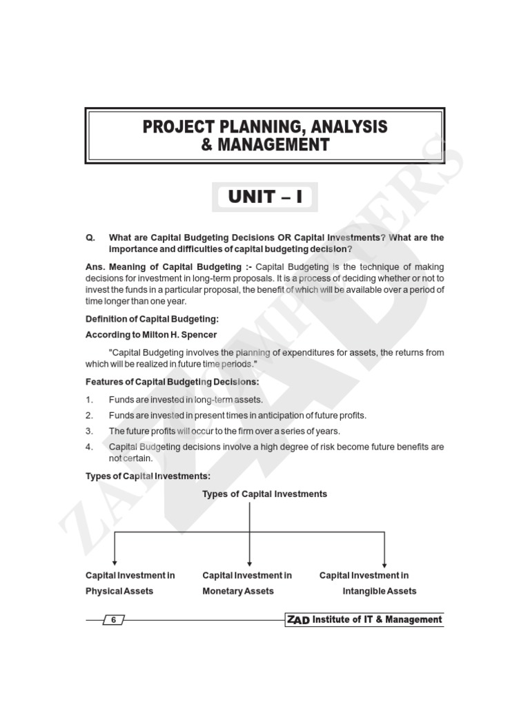 Project Planning | PDF
