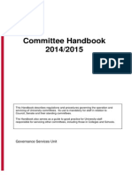 Committee Handbook 2014-15