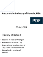 North America Automobile Industry (Detroit, USA) v1