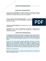 Estructura Organizacional PDF