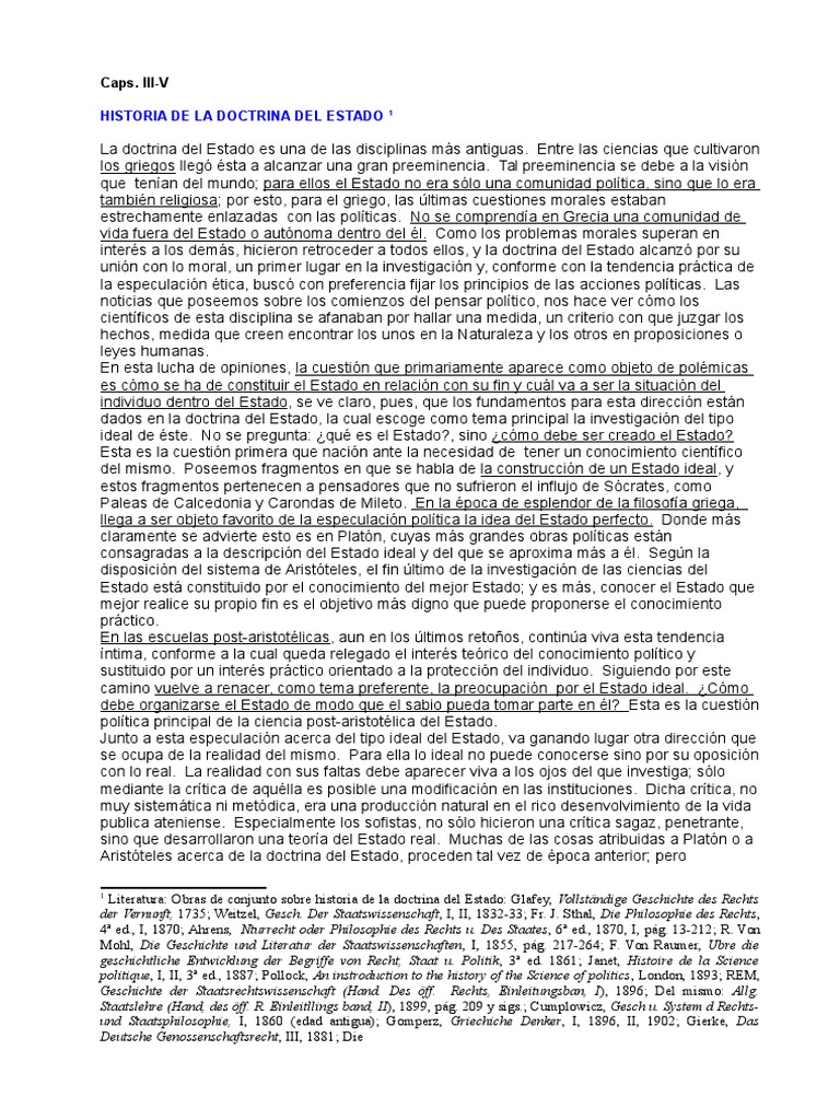 JELLINEKTeoría General del Estado (Cap IIIV) (30p