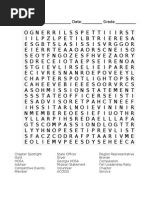 Easy Word Search-Georgia HOSA 2012