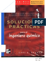 Soluciones Prácticas para El Ing. Químico PDF