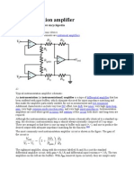 Instrumentation Amplifier