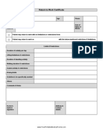 Return To Work Form PDF