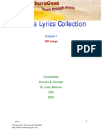 Sinhala Lyrics Collection Volume 1 100 Songs