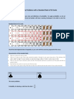 Probability Problems With A Standard Deck of 52 CardsByLeonardoDVillamil