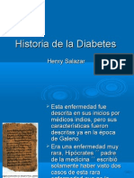 Historia de La Diabetes